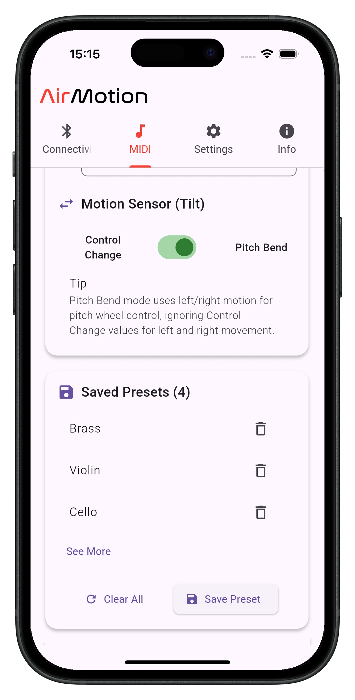 Calibration Interface